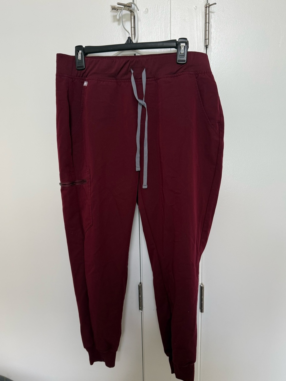 FIGS Burgundy Zamora Joggers